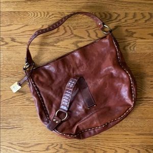 Frye Large Cognac Tote Bag